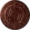 Ekena Millwork Oslo Ceiling Medallion (Fits Canopies up to 10 1/2"), 28 1/8"OD x 1 3/4"P, Antique Copper CM28OSACS - alternate 1